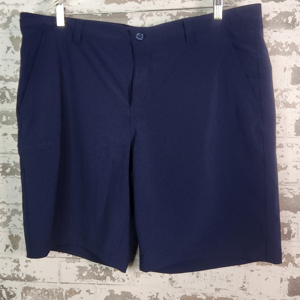 Columbia PFG Shorts Mens 42 Blue Performance Fishing Golf Outdoor Active Casual - Picture 1 of 11